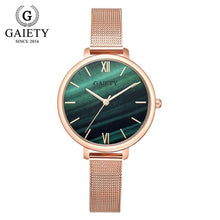 Load image into Gallery viewer, Gaiety Luxury 2 PCS Set Watch Women Rose Gold Water Drill Bracelet Watch Jewelry Ladies Female Hour Casual Quartz Wristwatches