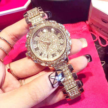 Load image into Gallery viewer, Women Watch Woman 2020 Luxury Brand Gold Clock Lady Wrist Watches Crystal Female Ladies Quartz Watch Fashion Women's Wristwatch