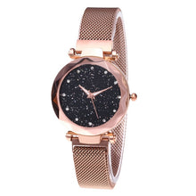 Load image into Gallery viewer, 2019 Fashion Watch Luxury Women Casual Watches Starry Sky Magnetic Rhinestone Quartz Wristwatch Bracelet Set Relogio Feminino %N