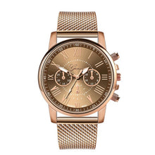 Load image into Gallery viewer, Luxury Quartz Sport Military Stainless Steel Dial Leather Band Wrist Watch Dress Relogio Feminino Watch Women Montre Femme 2019
