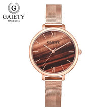 Load image into Gallery viewer, Gaiety Luxury 2 PCS Set Watch Women Rose Gold Water Drill Bracelet Watch Jewelry Ladies Female Hour Casual Quartz Wristwatches
