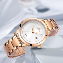 Load image into Gallery viewer, Luxury Brand NAVIFORCE Rose Gold Watches For Women Quartz Wristwatches Fashion Ladies Bracelet Clock Watch Relogio Feminino 2019
