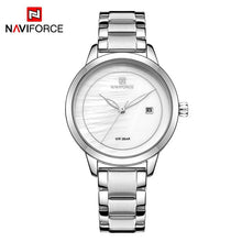 Load image into Gallery viewer, Luxury Brand NAVIFORCE Rose Gold Watches For Women Quartz Wristwatches Fashion Ladies Bracelet Clock Watch Relogio Feminino 2019
