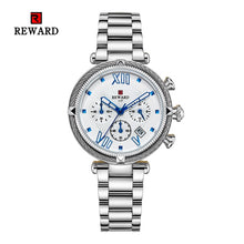 Load image into Gallery viewer, REWARD Luxury Fashion Women Watches Waterproof Casual Quartz Ladys Watch for Woman Dress Ladies Wristwatches Relogio Feminino
