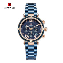 Load image into Gallery viewer, REWARD Luxury Fashion Women Watches Waterproof Casual Quartz Ladys Watch for Woman Dress Ladies Wristwatches Relogio Feminino
