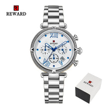 Load image into Gallery viewer, REWARD Luxury Fashion Women Watches Waterproof Casual Quartz Ladys Watch for Woman Dress Ladies Wristwatches Relogio Feminino
