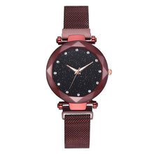 Load image into Gallery viewer, relogio feminino Starry Sky Watch Women Watches Luxury Diamond Ladies Magnet Watches for Women Quartz Wristwatch reloj mujer
