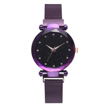 Load image into Gallery viewer, relogio feminino Starry Sky Watch Women Watches Luxury Diamond Ladies Magnet Watches for Women Quartz Wristwatch reloj mujer
