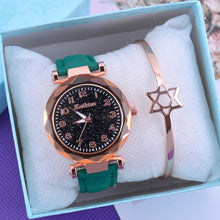 Load image into Gallery viewer, Fashion Starry Sky Women Watches Top Sale Leather Ladies Bracelet Watch Quartz Wristwatches Casual Female Clock Relogio Feminino
