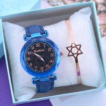 Load image into Gallery viewer, Fashion Starry Sky Women Watches Top Sale Leather Ladies Bracelet Watch Quartz Wristwatches Casual Female Clock Relogio Feminino
