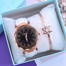 Load image into Gallery viewer, Fashion Starry Sky Women Watches Top Sale Leather Ladies Bracelet Watch Quartz Wristwatches Casual Female Clock Relogio Feminino
