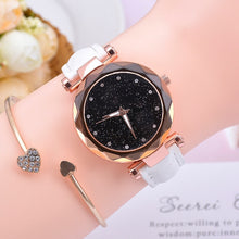 Load image into Gallery viewer, Fashion Starry Sky Women Watches Top Sale Leather Ladies Bracelet Watch Quartz Wristwatches Casual Female Clock Relogio Feminino
