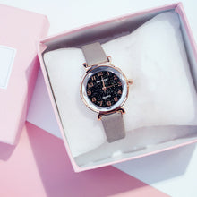 Load image into Gallery viewer, Women Bracelet Watch Casual Ladies Romantic Starry Sky Wrist Watch Leather Simple Dress Clock Quartz Wristwatch relogio feminino
