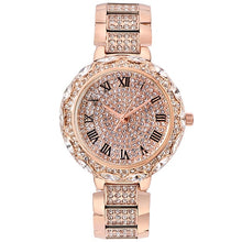Load image into Gallery viewer, Women Watch Woman 2020 Luxury Brand Gold Clock Lady Wrist Watches Crystal Female Ladies Quartz Watch Fashion Women's Wristwatch
