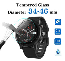 Load image into Gallery viewer, All Size Round Watches Tempered Glass Screen Protective Film Diameter 34 35 36 38 39 40 42 45 46 mm Screen Guard For Smart Watch
