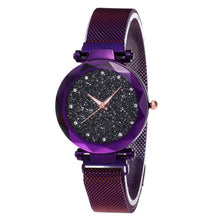 Load image into Gallery viewer, 2019 Fashion Watch Luxury Women Casual Watches Starry Sky Magnetic Rhinestone Quartz Wristwatch Bracelet Set Relogio Feminino %N
