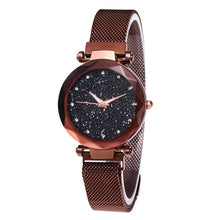 Load image into Gallery viewer, 2019 Fashion Watch Luxury Women Casual Watches Starry Sky Magnetic Rhinestone Quartz Wristwatch Bracelet Set Relogio Feminino %N
