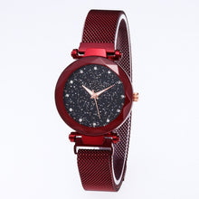 Load image into Gallery viewer, 2019 New brand Starry Sky Women Watch Fashion Elegant Magnet Buckle Vibrato Purple Gold Ladies Wristwatch Luxury Women Watches
